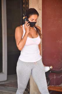 Malaika Arora snapped at Pilates