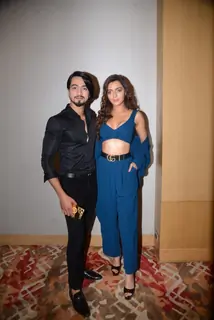 Faisal Shaikh and Ruhi Singh at the promotions of 'Bang Bang'