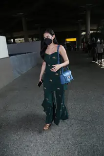Amyra Dastur snapped at airport