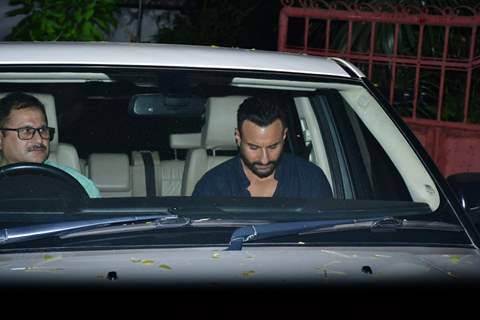 Arjun Kapoor and Saif Ali Khan snapped at shoot location in Bandra