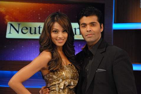 Bipasha Basu with Karan Johar