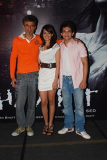 Aditya, Shweta and Rahul in the movie Shaapit
