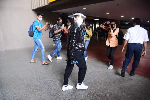 Preity Zinta snapped at airport