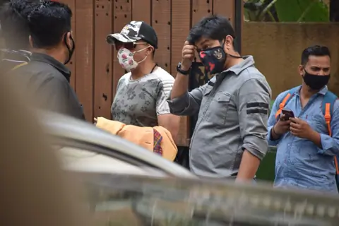 Karim Morani snapped around the town