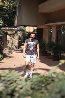 Saif Ali Khan snapped at Bandra 