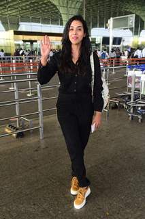 Anupriya Goenka snapped at Airport
