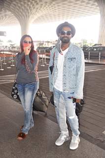 Remo D’Souza snapped at airport