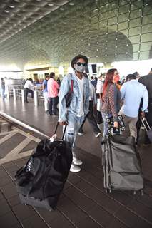 Remo D’Souza snapped at airport