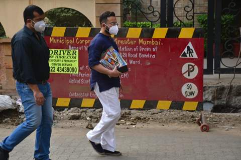 Saif Ali Khan prepares for ‘baby #2’ arrival; snapped bringing new toys