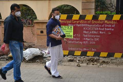Saif Ali Khan prepares for ‘baby #2’ arrival; snapped bringing new toys