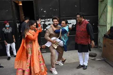 Catch the fun behind the sets of Super Dancer Chapter 4