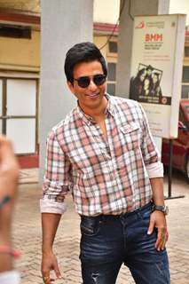 Sonu Sood snapped at Bandra