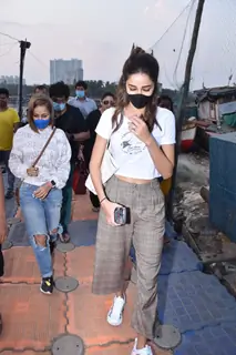 Ananya Panday, Charmi Kaur, Puri Jagannath spotted at Versova Jetty