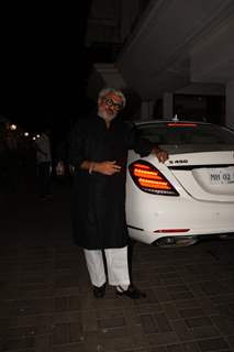 Sanjay Leela Bhansali arrives for his birthday bash