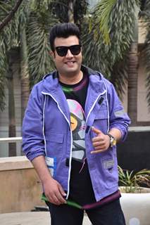Varun Sharma at the promotions of Roohi
