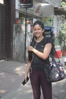 Ishita Dutta snapped in Juhu
