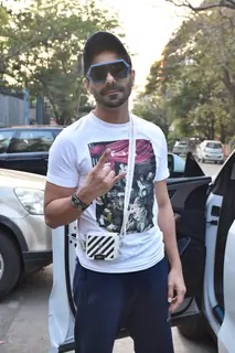Aparshakti Khurrana snapped at Juhu