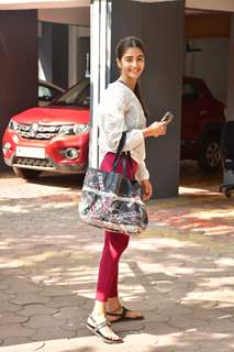 Pooja Hegde spotted at gym