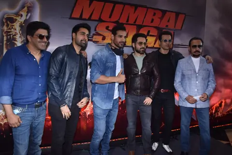 Mumbai Saga cast at the trailer launch