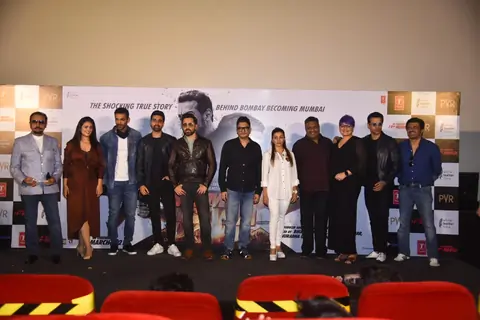 Mumbai Saga cast at the trailer launch