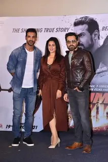 Mumbai Saga cast at the trailer launch