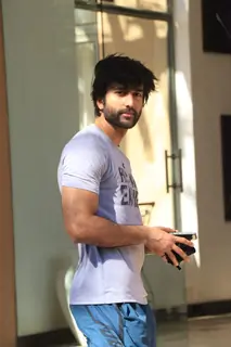 Meezaan Jaffrey snapped in Andheri