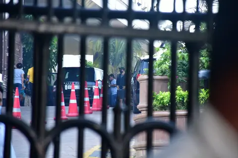 Arjun Rampal snapped at Taj Lands End