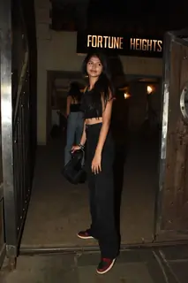 Anjini Dhawan at Ibrahim Ali Khan's birthday bash