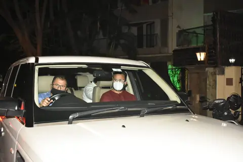 Saif Ali Khan at Ibrahim Ali Khan's birthday bash