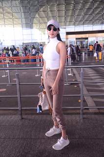 Sonal Chauhan snapped at airport