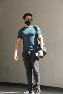 Emraan Hashmi snapped outside gym