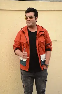 Varun Sharma at the promotions of Roohi