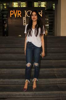 Janhvi Kapoor at the special screening of Roohi
