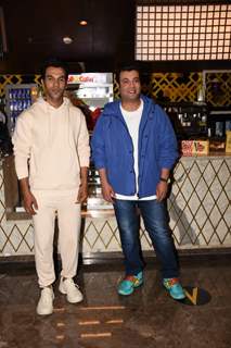 Rajkummar Rao and Varun Sharma at the special screening of Roohi