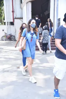 Jaanvi Dhawan snapped around the town!