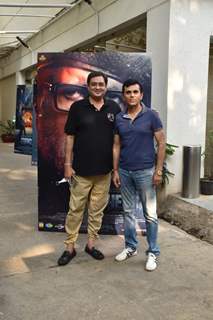 Rumi Jaffery and Anand Pandit at Chehre Trailer preview in Juhu, Mumbai