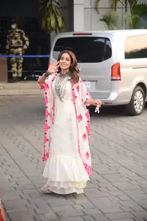 Nushrat Bharucha departs for Ayodhya