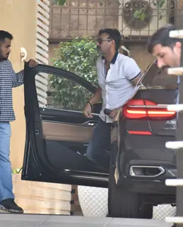 Ajay Devgn snapped in Juhu, Mumbai