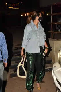 Amrita Arora snapped at Bandra