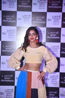 Ananya Panday walks the ramp at Lakme Fashion Week 2021!