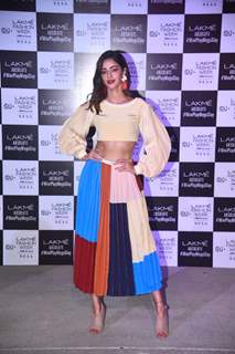 Ananya Panday walks the ramp at Lakme Fashion Week 2021!