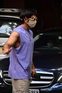 Ranveer Singh snapped at dubbing studio!