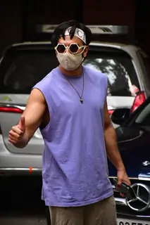 Ranveer Singh snapped at dubbing studio!