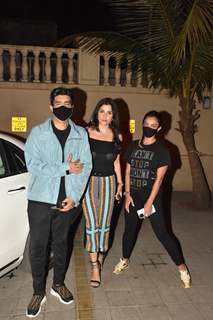 Maheep Kapoor, Seema Khan and Manish Malhotra snapped at Amrita Arora's house party, Bandra