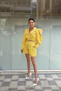 Amyra Dastur at Koi Jaane Na promotions 