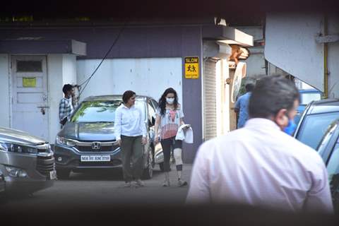 Preity Zinta at Salman Khan's house