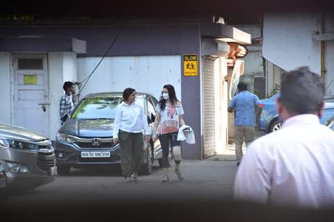 Preity Zinta at Salman Khan's house