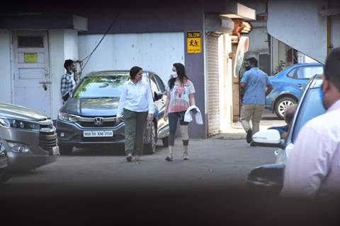 Preity Zinta at Salman Khan's house