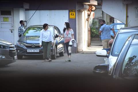 Preity Zinta at Salman Khan's house