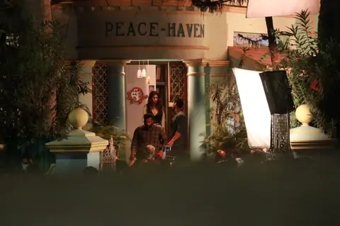 John Abraham and Disha Patani spotted at the sets of Ek Villain 2 in Bandra